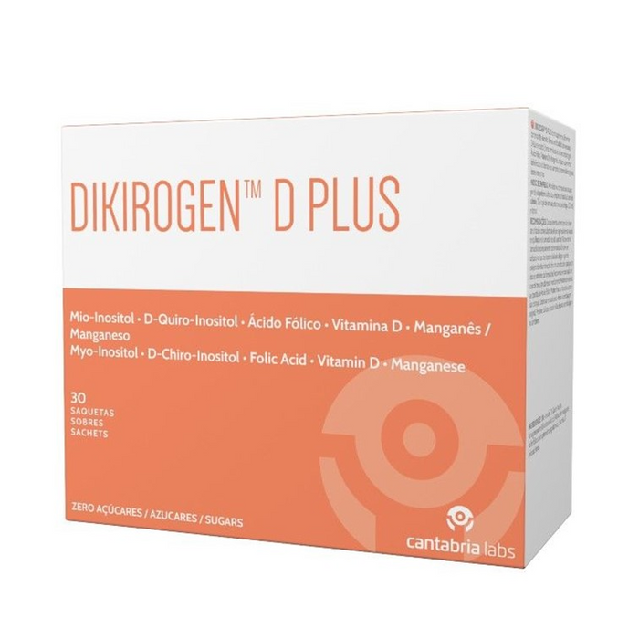 DIKIROGEN D PLUS Box of 30 sachets with 2.54 g of powder.