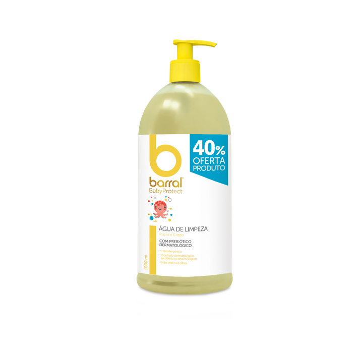 Barral Babyprotect Água de Limpeza 1000mL