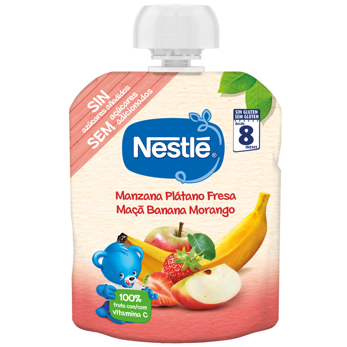 Nestlé Maçã Banana Morango 90g