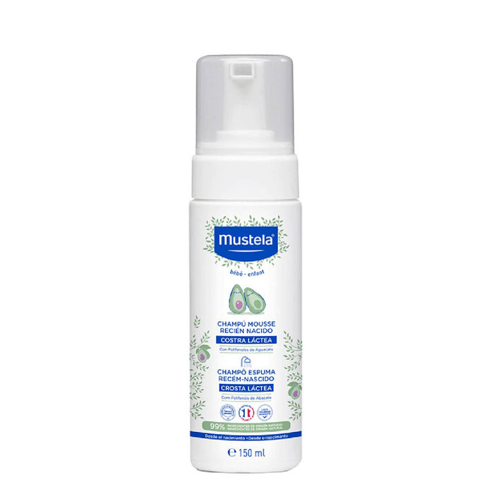 Mustela Champô Espuma Recém-Nascido 150ml