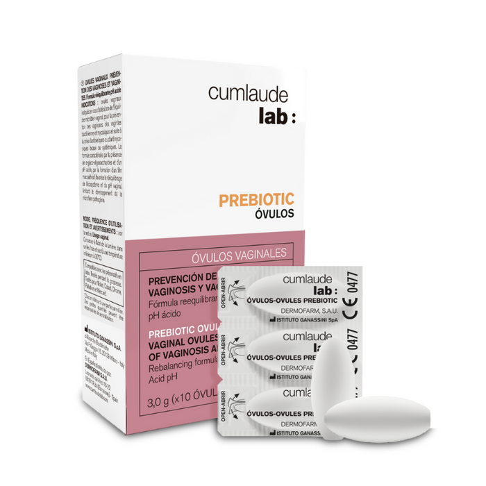 Cumlaude Óvulos Prebiotic 10 Óvulos Vaginais DM