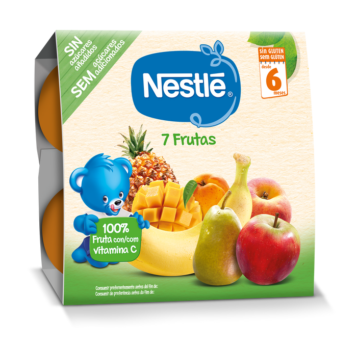 NESTLÉ 7 Fruits 4x100g