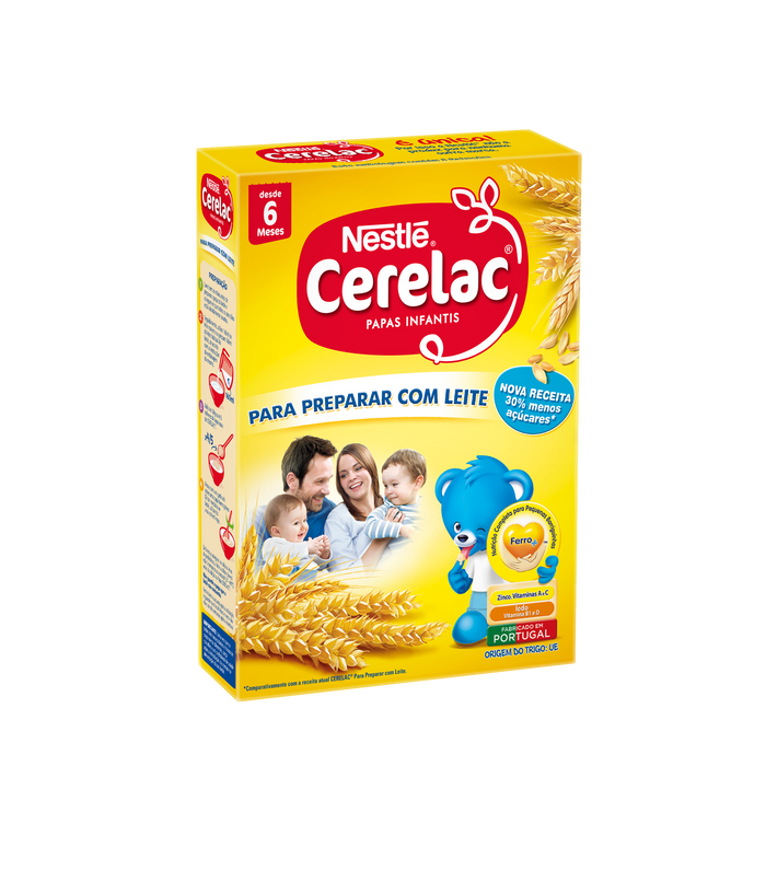Nestlé Cerelac Para preparar com leite 250g