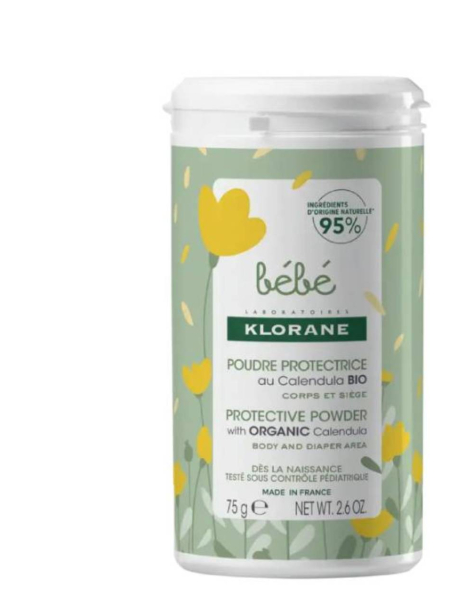 Klorane Bébe Pó Talco Protetor 75G