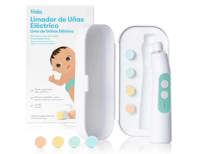 Frida Baby Lima de Unhas Elétrica com 4 Espessuras