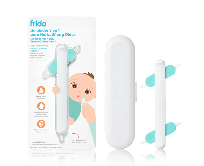 Frida Baby Limpador Nariz Unhas e Orelhas 3 em 1