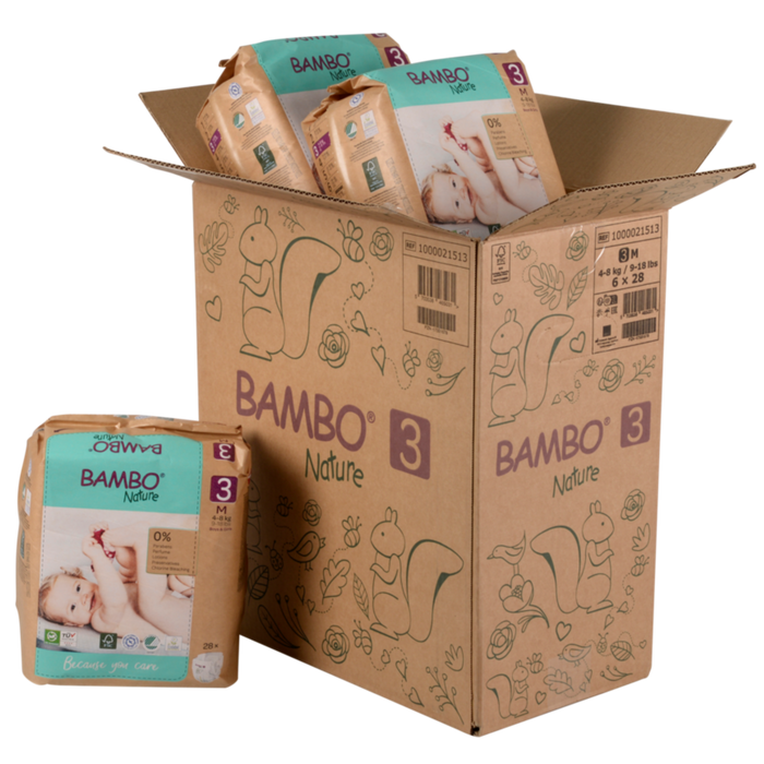 Bambo Nature Caixa Paper Bag Tam. 3 (4-8KG)
