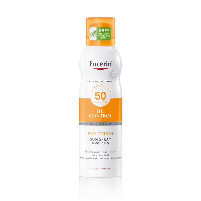 Eucerin Sun Oil Control Spray Aerossol Toque Seco FPS 50+