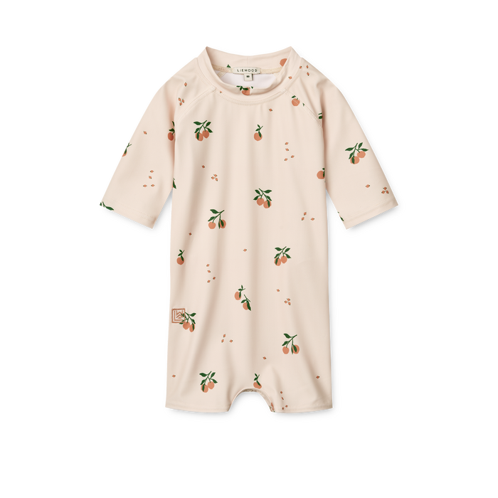 Liewood Thor SwimJumpsuit Peach/Seashell T92