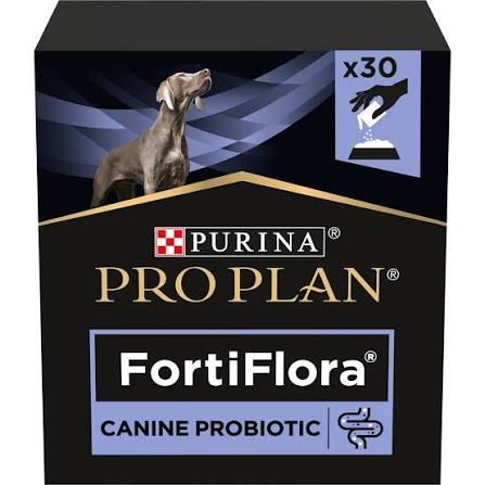 Purina Pro Plan FortiFlora Probiótico Cães – 30 Saquetas de 1g