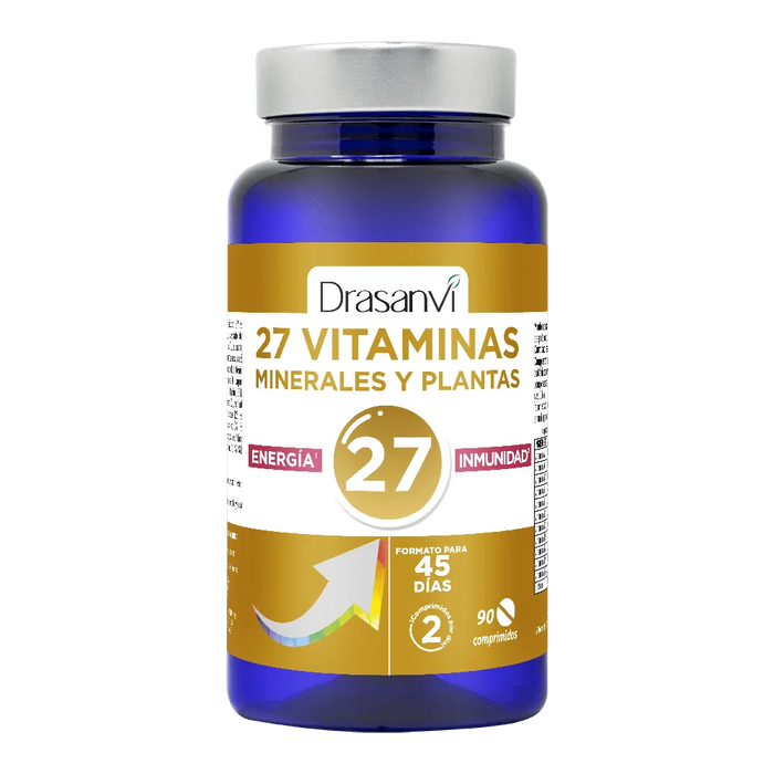 Drasanvi 27 Vitaminas + Minerais Energia 90 Comps