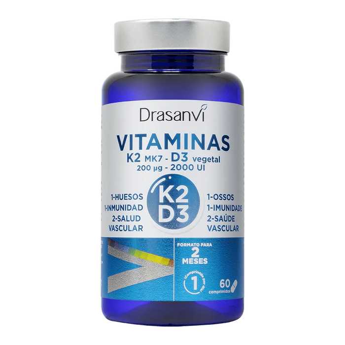 Drasanvi Vitamina K2 + D3 60 comprimidos