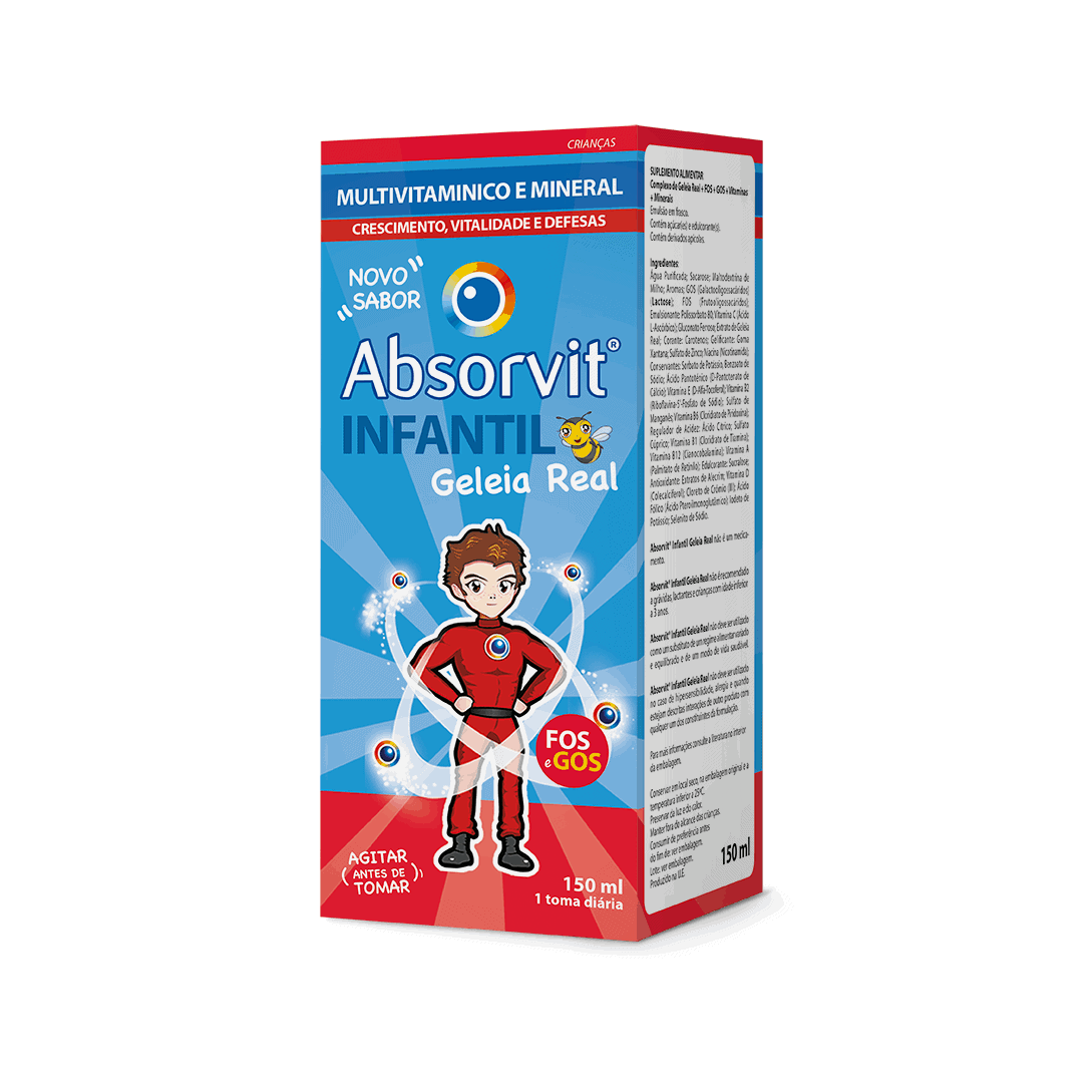 Absorvit Infantil Geleia Real 150mL