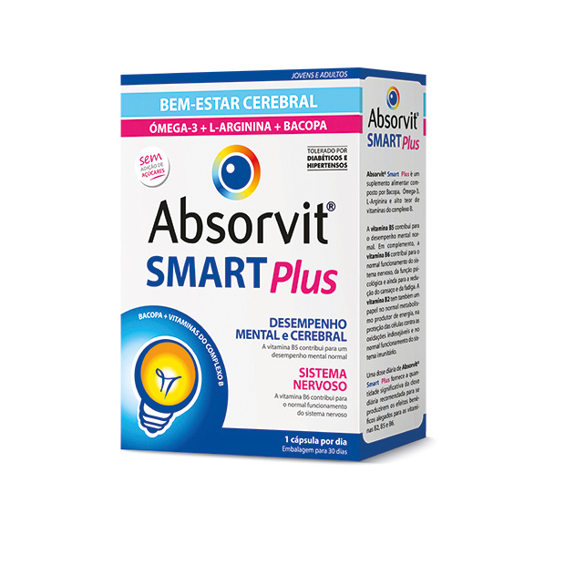 Absorvit Smart Plus 30 Cápsulas