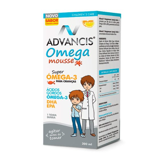 Advancis Omega Mousse Laranja/Limão 200mL