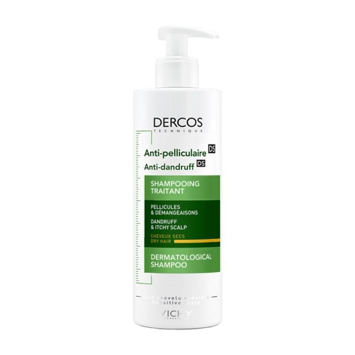 Vichy Dercos Champô Anticaspa Seca 390mL