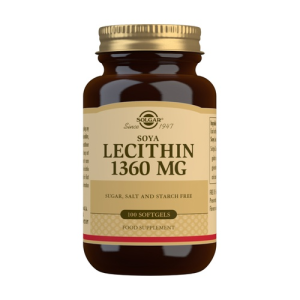 Solgar Lecitina de Soja 1360 mg 100 cápsulas