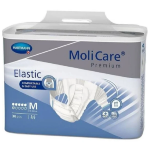 MoliCare Premium Elastic Fraldas 6 Gotas Tamanho M X30