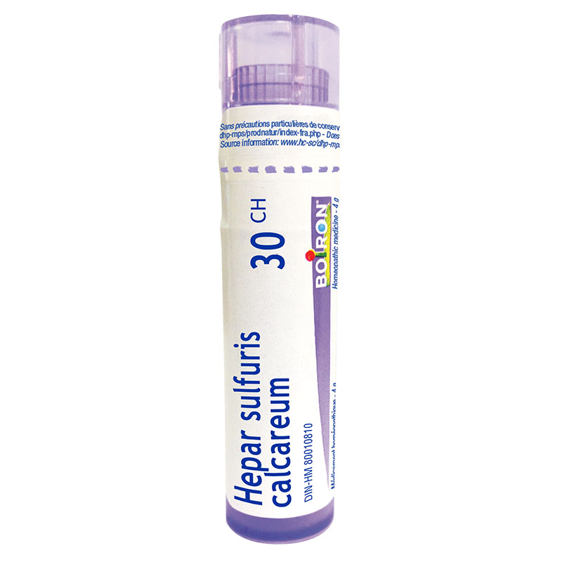 Hepar Sulphuris Calcareum 30ch 80 Grânulos