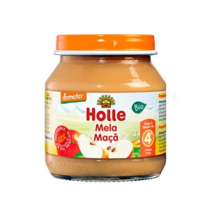 Holle Bio Boião Puré de Maçã 125g 4m+