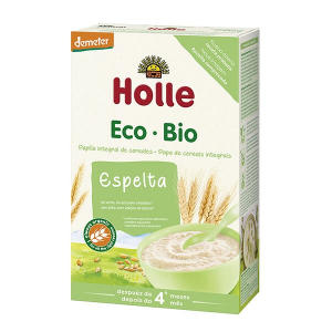 Holle Bio Papa de Cereais Integrais de Espelta 250g 4m+