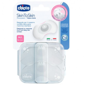 Chicco Protetores de Seios em Silicone M/L