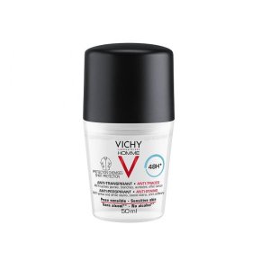 Vichy Homme Desodorizante Roll-On 48H Antimanchas