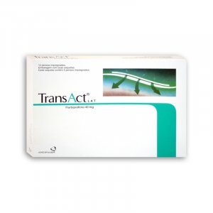 Transact Lat 40mg - 10 Pensos Impregnados