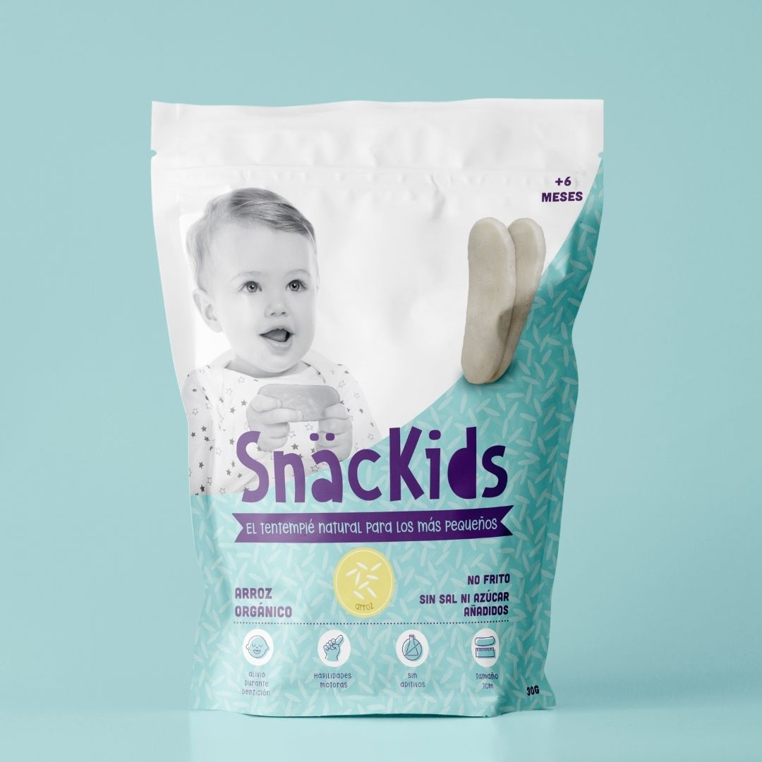 SnäcKids Biscoitos de Arroz - Arroz 30g 6m+