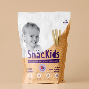 SnäcKids Palitos de Arroz - Morango/Arando 30g 8m+