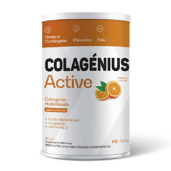 Colagénius Active Laranja 345g