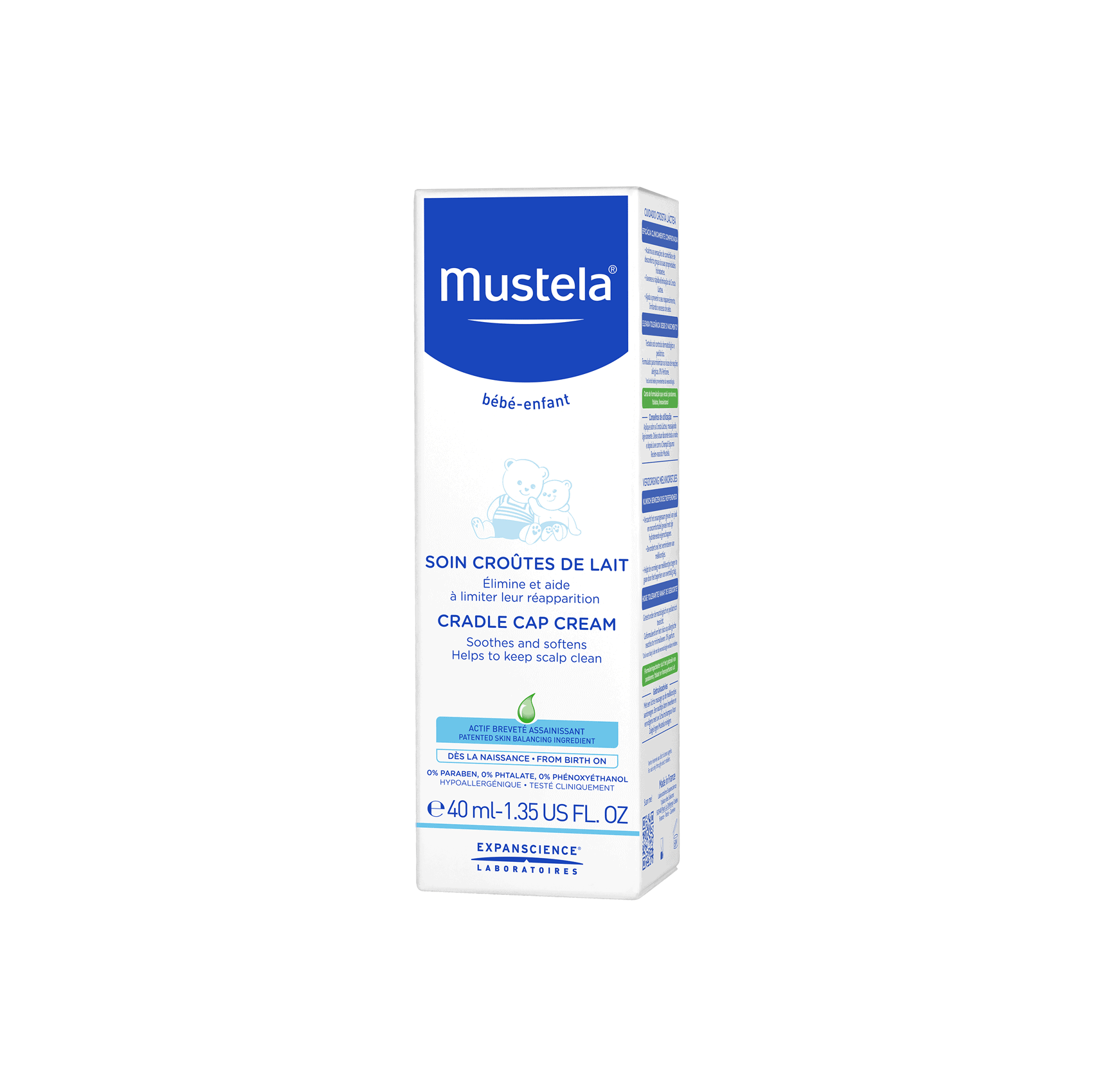 Mustela Creme Crosta Láctea 40mL