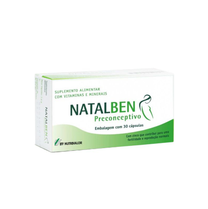 Natalben Preconcepção 30 Cápsulas