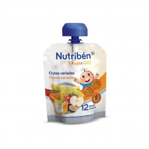 Nutribén Fruta&Go! Puré Frutas Variadas 90g