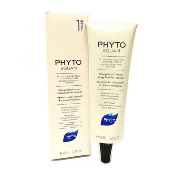 Phyto Phytosquam Intenso Champô Cuidado Anti-Caspa 125mL