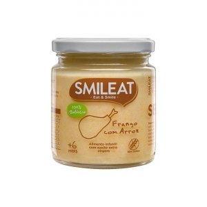 Smileat Bio Boião Frango com Arroz 6m+ 230g