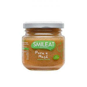 Smileat Bio Boião Pera e Maçã 4m+ 130g