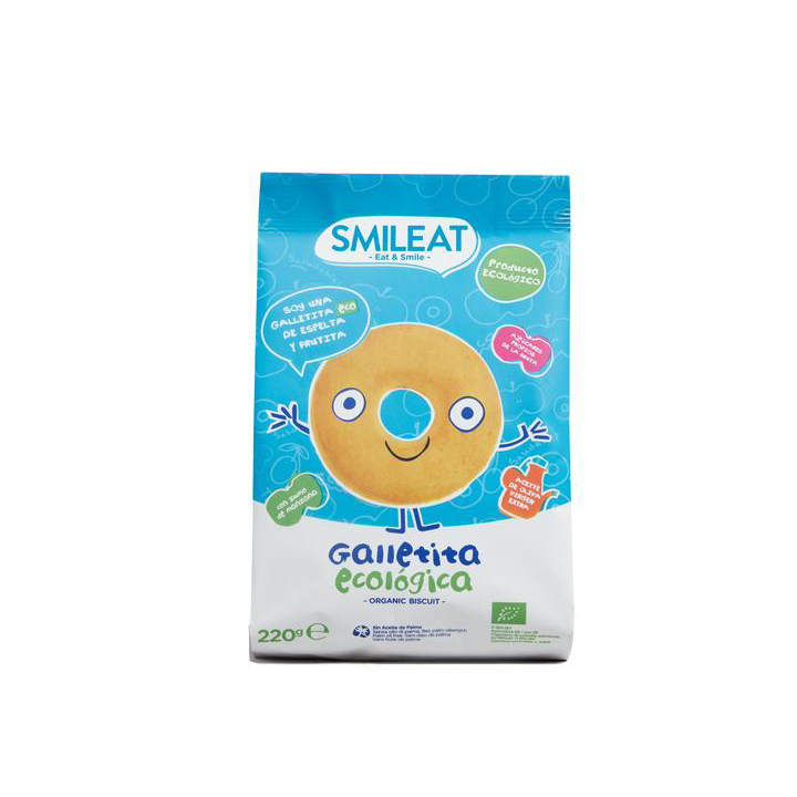 Smileat Bio Bolachas Espelta 220g