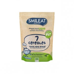 Smileat Bio Papa 7 Cereais 6m+ 200g