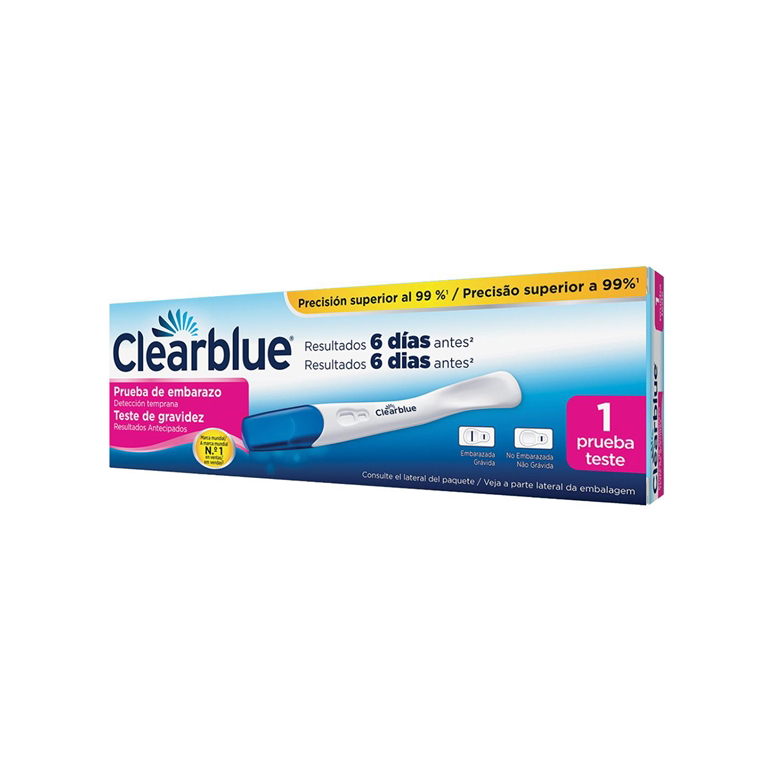 Teste de Gravidez Clearblue 6 Dias