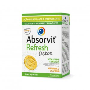 Absorvit Refresh Detox 12 Comprimidos Efervescentes