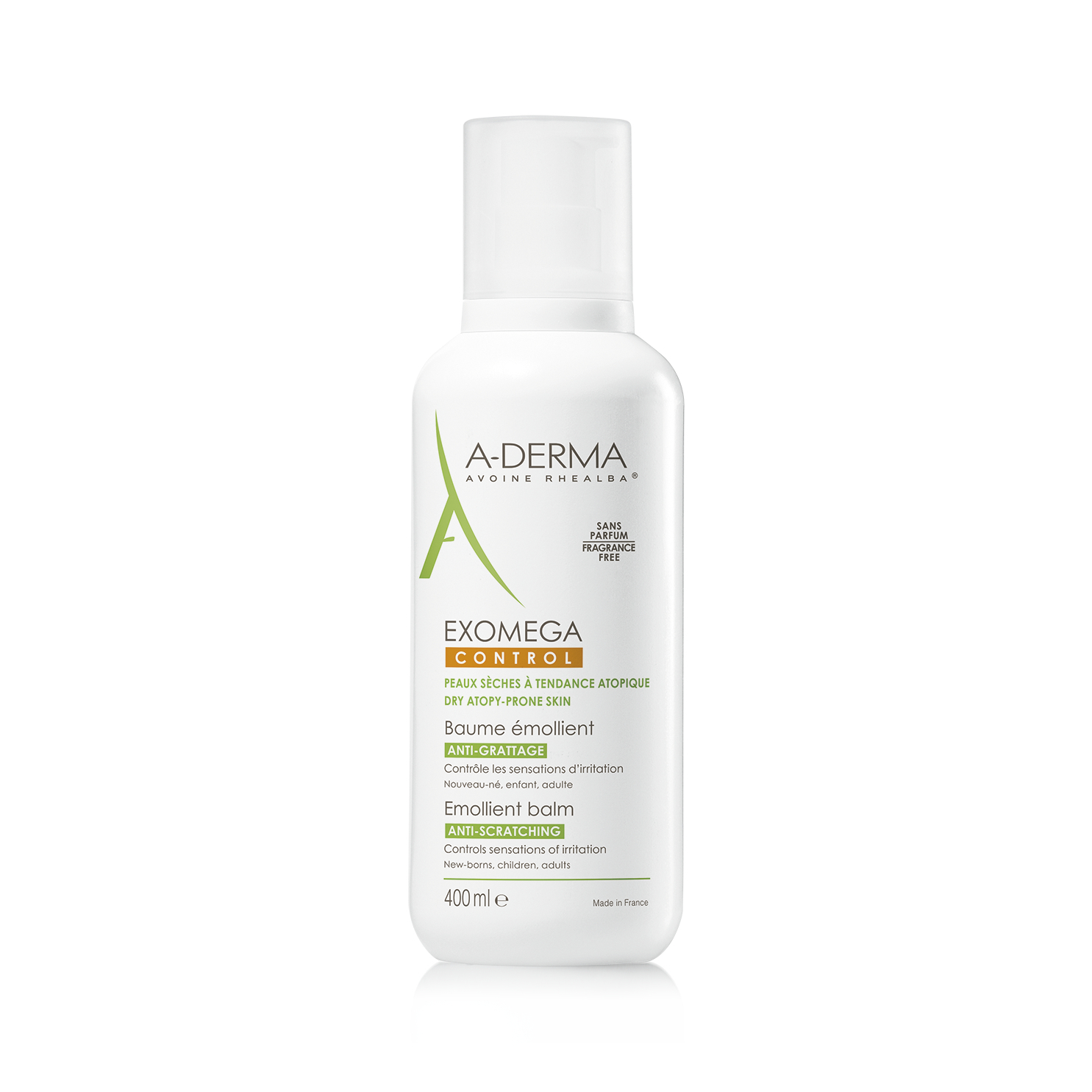 A-Derma Exomega Control Bálsamo Emoliente 400mL