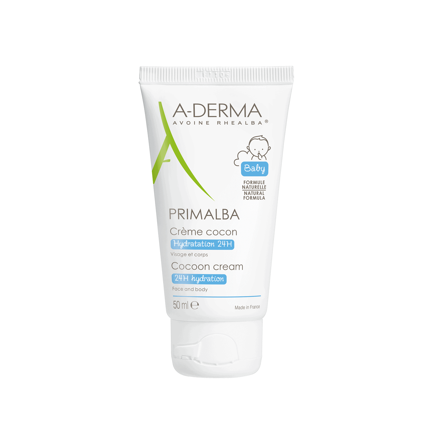 A-Derma Primalba Creme Hidratante Cocon 50mL