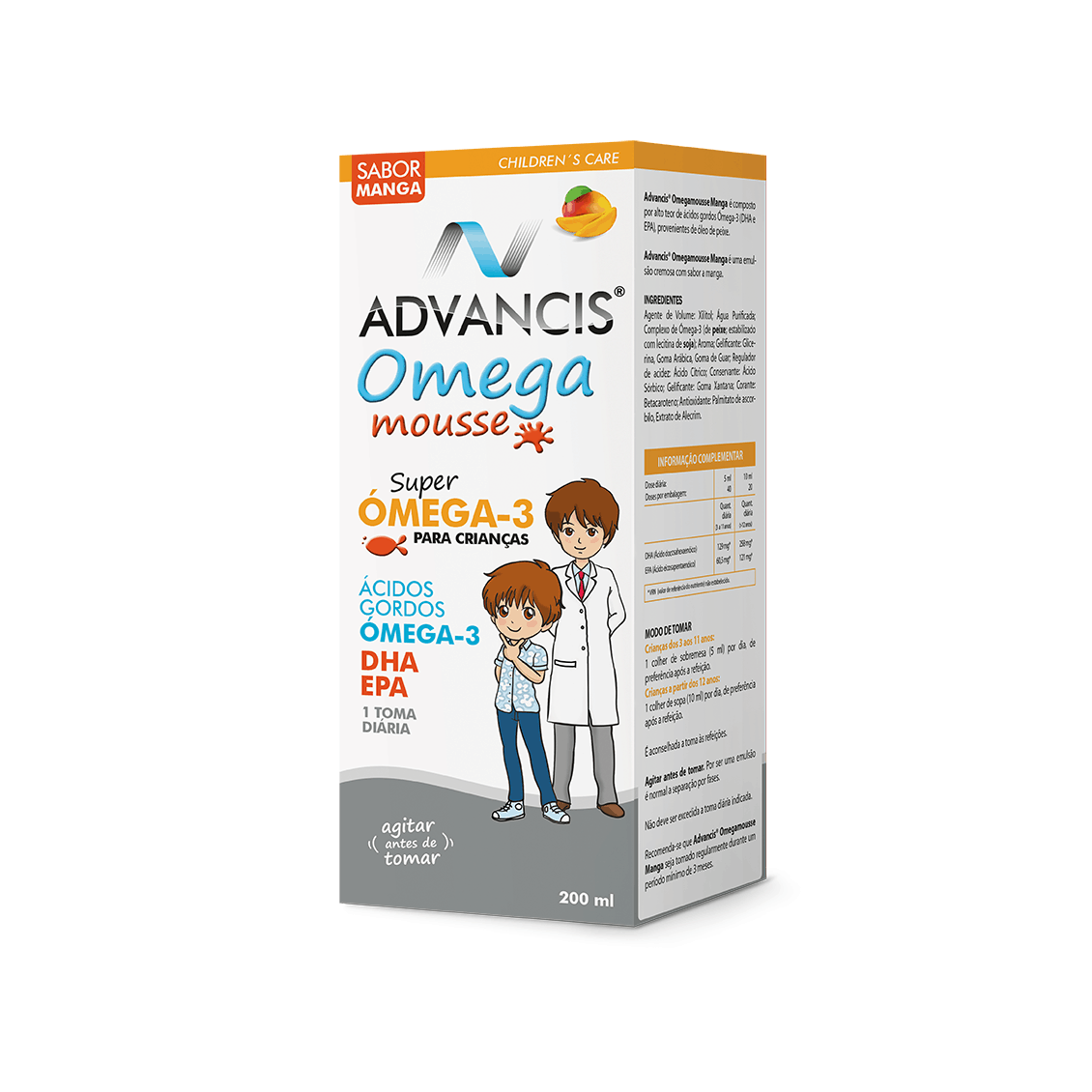 Advancis Omega Mousse Manga 200mL