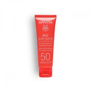 Apivita Bee Sun Safe Creme Anti-Manchas e Anti-Envelhecimento SPF50 50mL