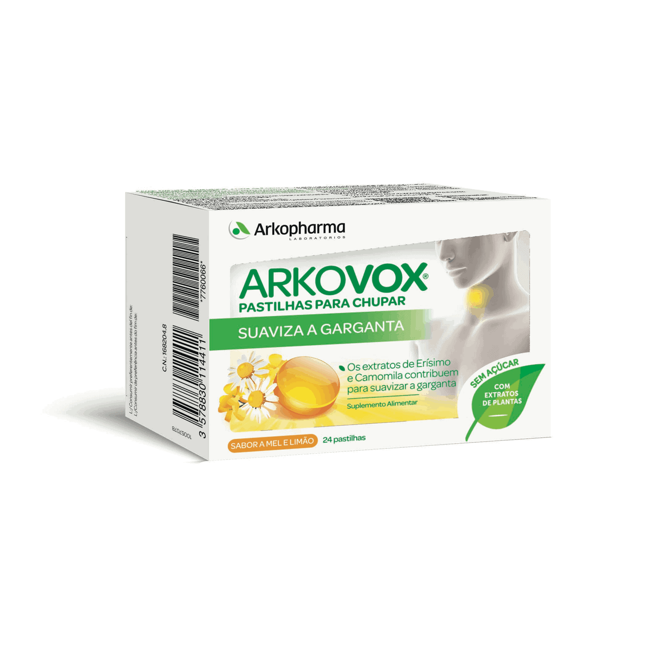 Arkovox Mel-limão 24 Pastilhas 