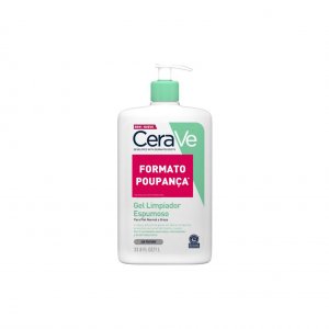 CeraVe Gel Espuma de Limpeza 1L - Formato Poupança