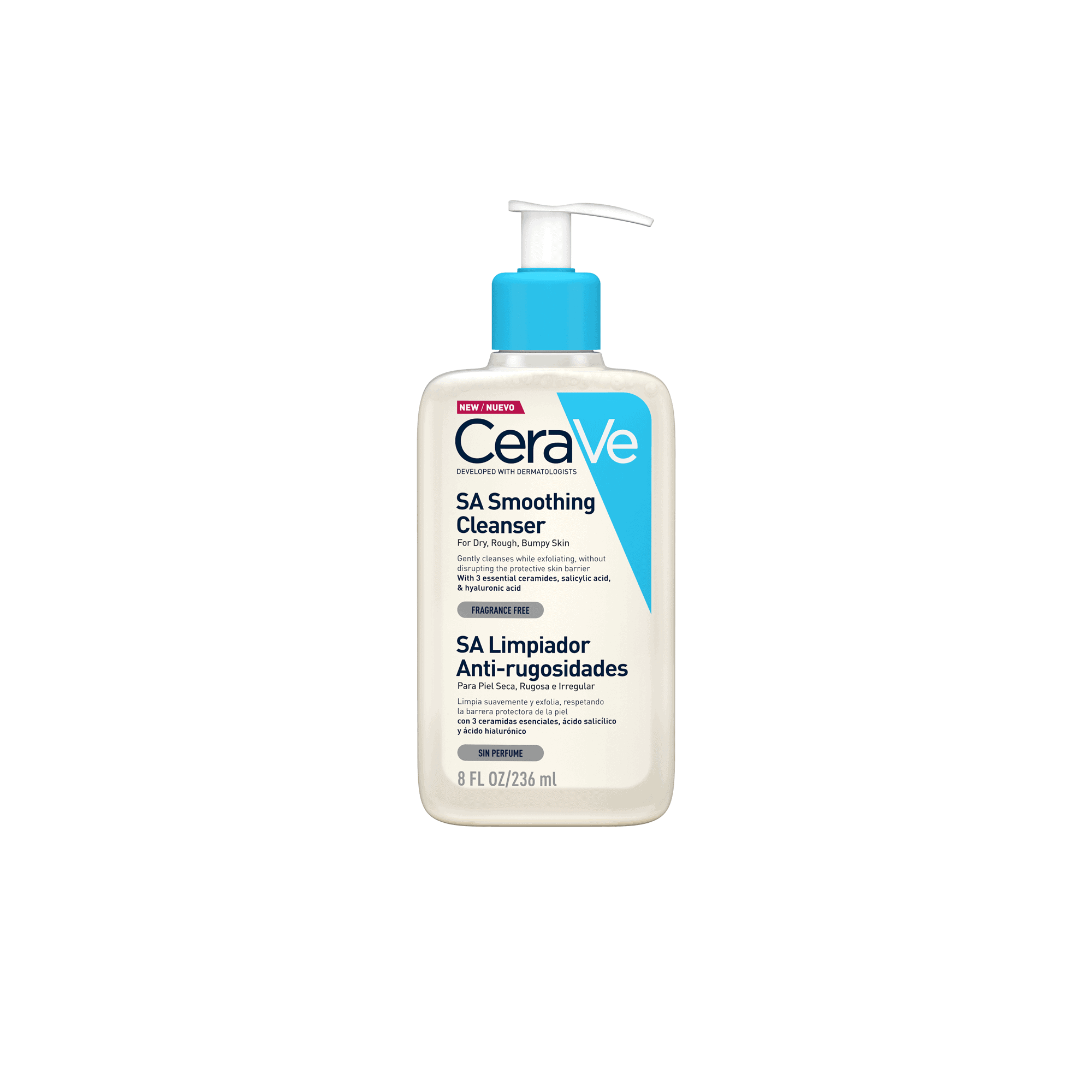 CeraVe SA Gel de Limpeza Antirrugosidades 236mL