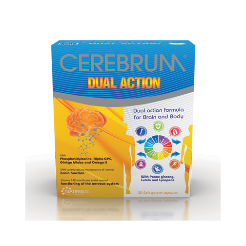 Cerebrum Dual Action 30 Cápsulas 