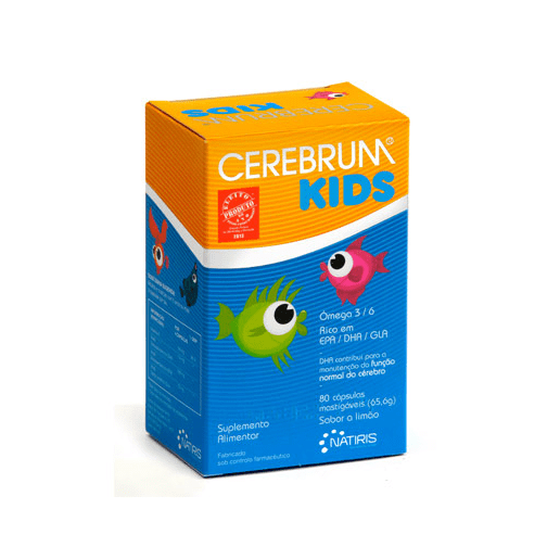 Cerebrum Kids 80 Cápsulas Mastigáveis